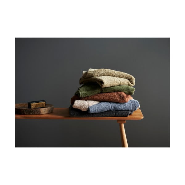Tamno sivi pamučan ručnik od frotira 50x100 cm Line – Södahl-image-3