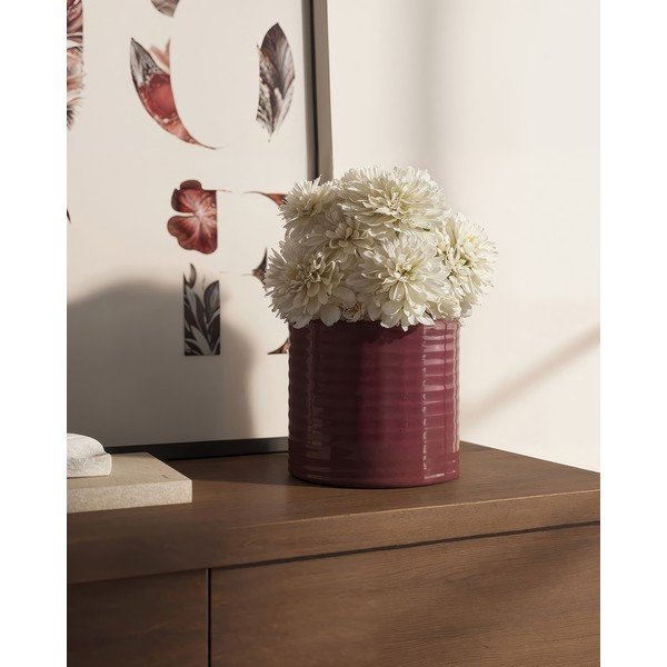 Keramička ručno rađena ukrasna tegla za cvijeće ø 18 cm Fortuna – Artevasi-image-2