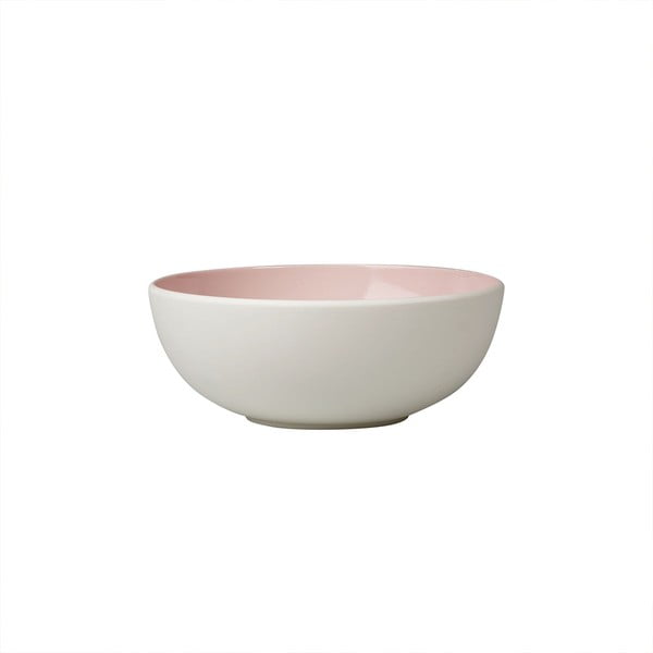 Bijelo-Pink porculanska zdjela Villeroy & Boch Uni, 850 ml