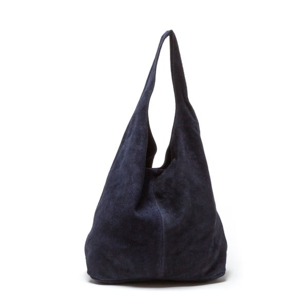 Tamnoplava kožna torba Roberta M 885 Blu