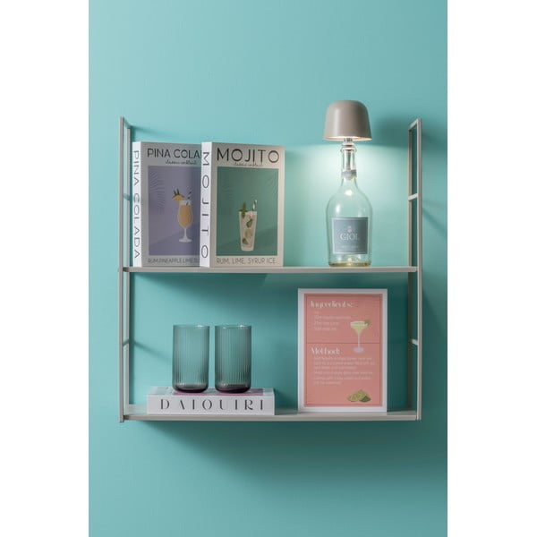 Bijela/zelena dekorativna papirnata kutija za pohranu 18x4x25 cm Mojito – PT LIVING-image-1