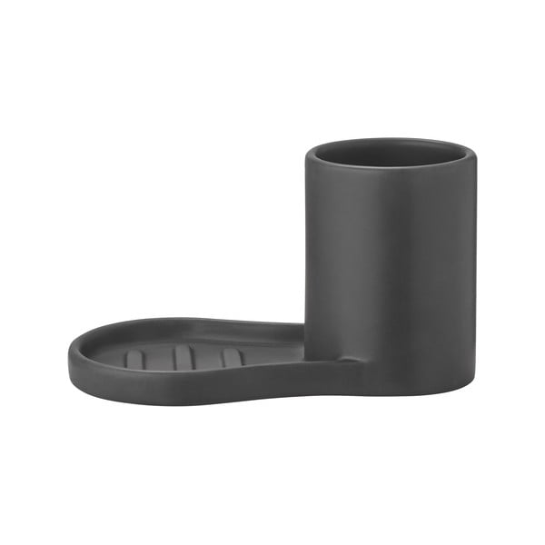 Crni glineni držač za deterdžente Piro – Blomus