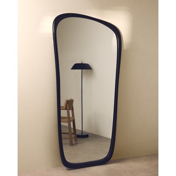Zidno ogledalo s okvirom od masivnog drveta 94,5x192 cm Alura – Kave Home-image-1