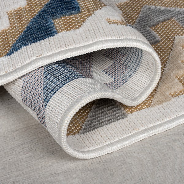 Krem vanjski tepih 200x290 cm Zion Natural – Flair Rugs-image-2