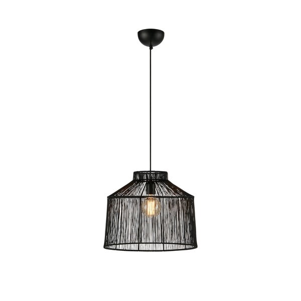 Crna viseća svjetiljka s metalnim sjenilom ø 42 cm Capanna – Markslöjd