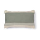Zelena jastučnica od reciklirane plastike Kave Home Leeith, 30 x 50 cm