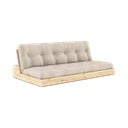 Bež sklopiva sofa 196 cm Base – Karup Design