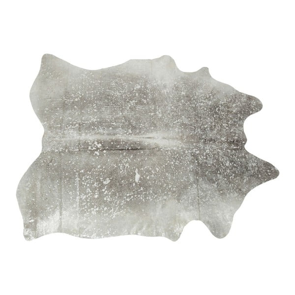 Sivi tepih Kare Design Hide, 215 x 180 cm