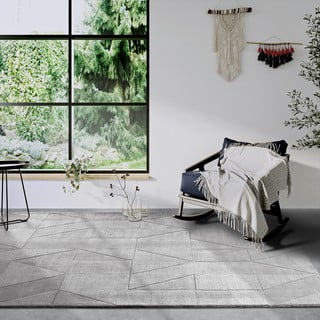 Sivi ručno rađen vuneni tepih 80x150 cm Ursule – Villeroy&Boch