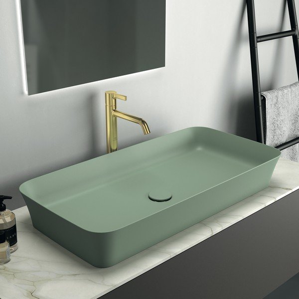 Zeleni keramički umivaonik 80x40 cm Ipalyss – Ideal Standard-image-1