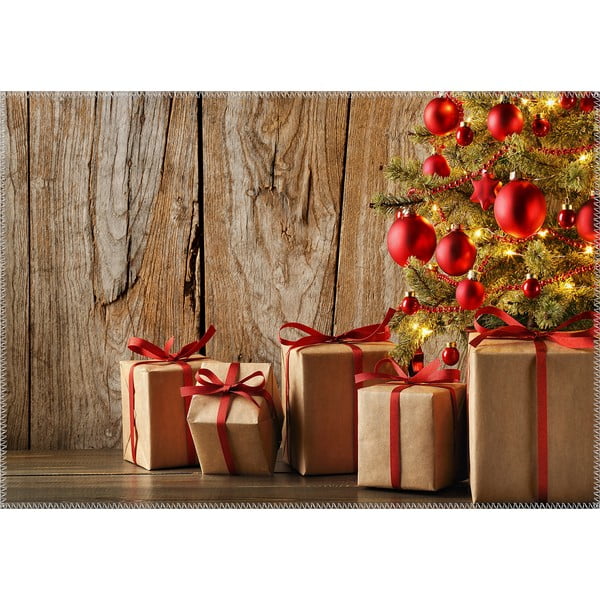 Tepih Vitaus Christmas Period Rustic Gifts, 50 x 80 cm