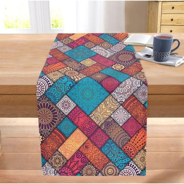 Nadstolnjak 40x130 cm Mandala Tiles – Mila Home-image-2