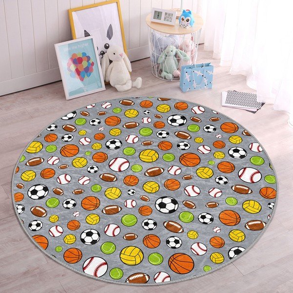 Dječji tepih ø 80 cm Comfort – Mila Home-image-2