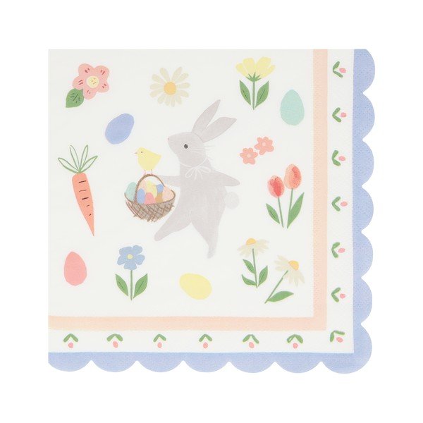 Papirnati ubrusi u setu 16 kom Easter Bunny – Meri Meri