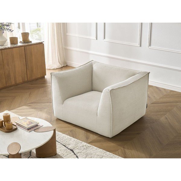 Bež fotelja od samta Giorgia – Bobochic Paris-image-4