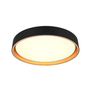 Crna LED stropna svjetiljka ø 40 cm Felis – Trio