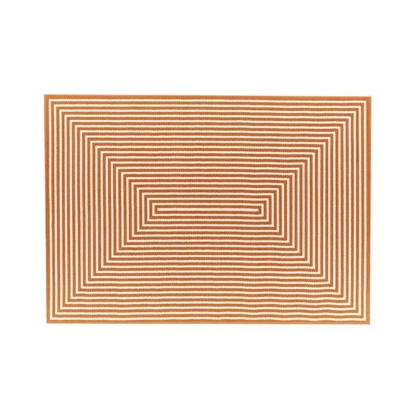 Narančasti vanjski tepih Floorita Braid, 160 x 230 cm-image-1