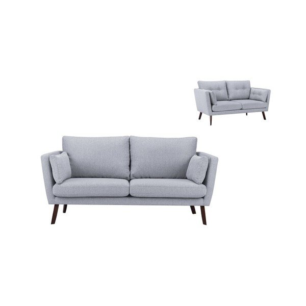 Svijetlo siva trosjeda kauč Mazzini Sofas Elena-image-4