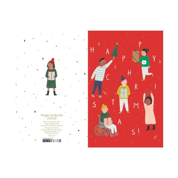 Čestitke u setu 8 kom s božićnim motivom Chicago School  – Roger la Borde-image-1