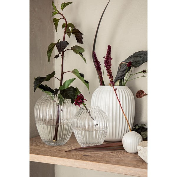 Vaza od puhanog stakla Kähler Design, visina 14 cm-image-2