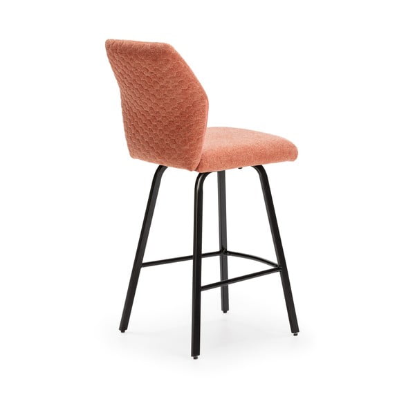 Barske stolice u setu 4 kom u boji lososa 65 cm Bei – Marckeric-image-4