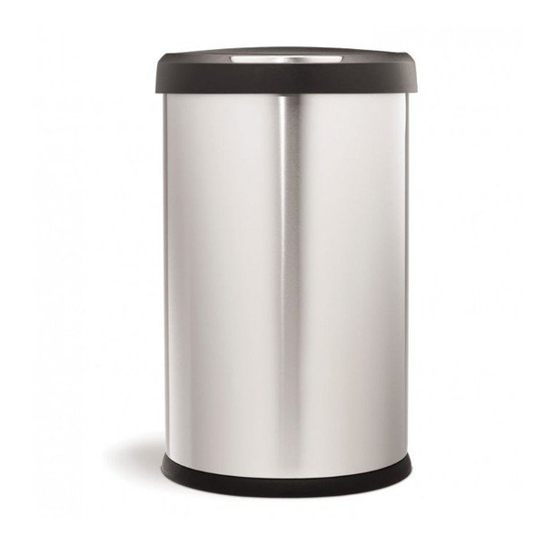 Srebrna beskontaktna kanta za otpatke simplehuman, 45 l-image-1