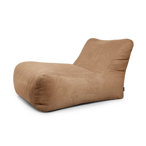 Smeđa vreća za sjedenje od samta Lounge 100 – SLOWDOWN