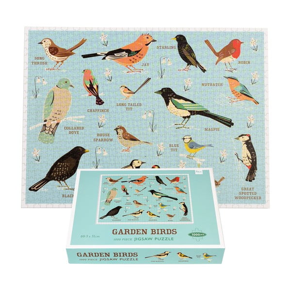 Puzzle (broj komada 1000 kom) Garden Birds – Rex London