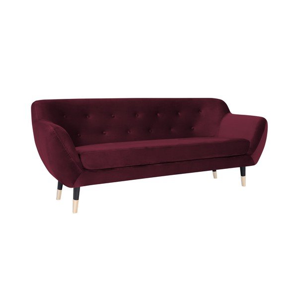 Bordo kauč s crnim nogama Mazzini Sofas Amelie, 188 cm-image-2