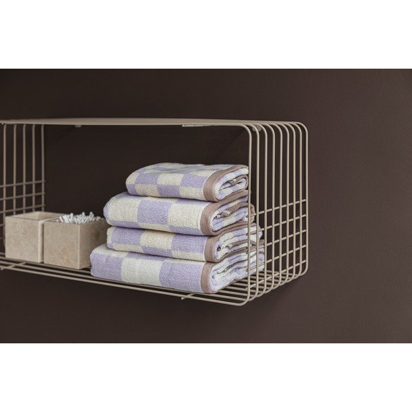 Bež metalna polica s više razina 70 cm Wire – Mette Ditmer Denmark-image-3