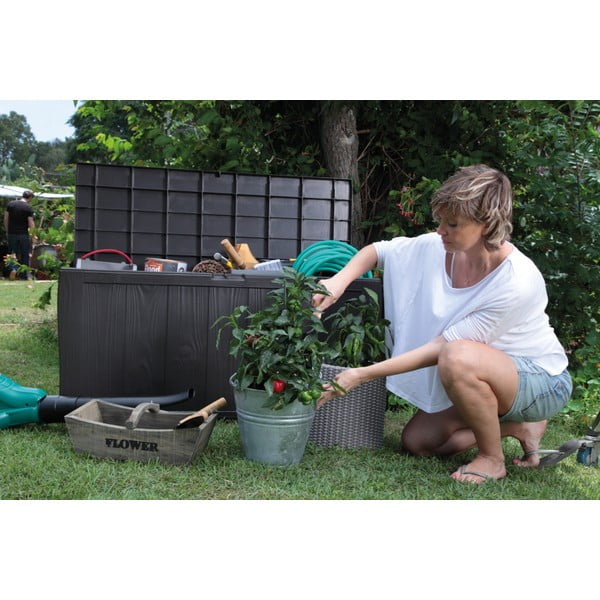 Tamno siva vrtna kutija za pohranu Sherwood – Keter-image-1