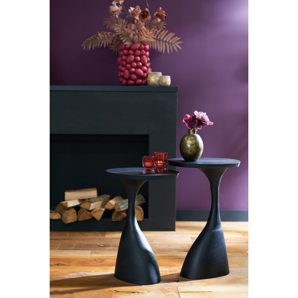 Metalni okrugli stolić 33x40 cm Macau - Light & Living-image-1