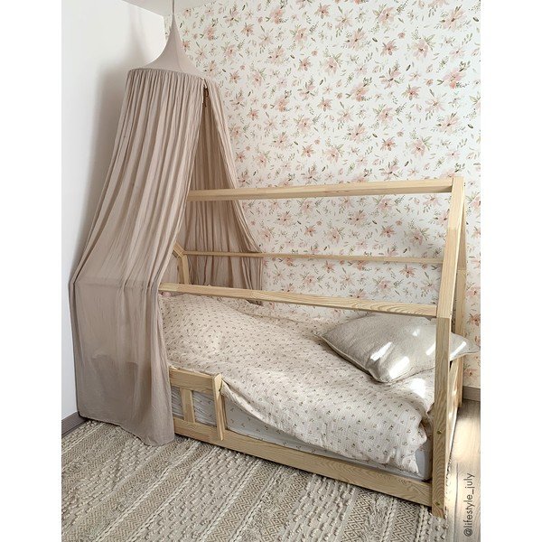 Dječja tapeta 10 m x 50 cm Watercolour Flowers – Lilipinso-image-4