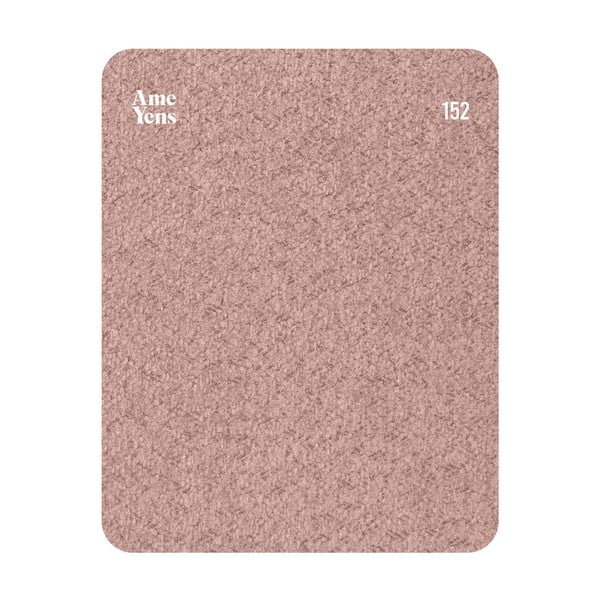 Ružičasta fotelja   od bouclé tkanine Kukumo – Ame Yens-image-4