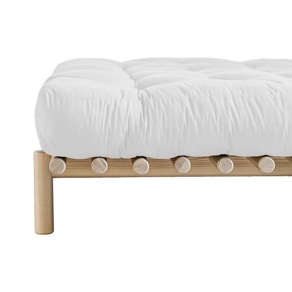 Bračni krevet od borovine s podnicom 160x200 cm Pace – Karup Design-image-3