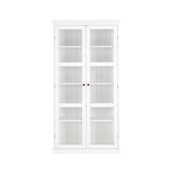 Bijela vitrina od MDF-a 98x193x34 cm Wilma – Ellos Home-image-3