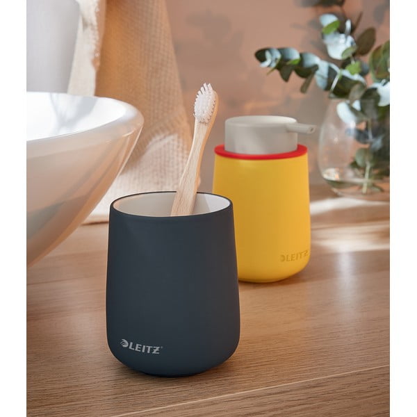 Žuti keramički raspršivač za sapun Leitz-image-3