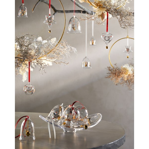 Stakleni ukas za božićno drvce Heart – Holmegaard-image-2