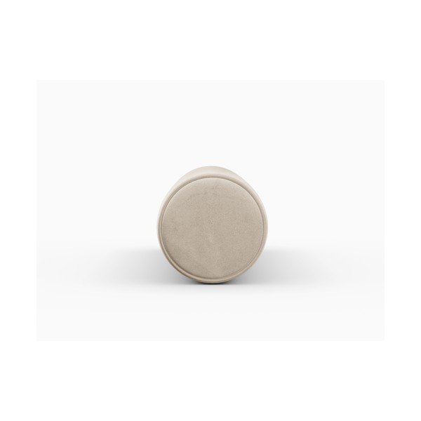 Bež baršunasti jastuk za modularnu sofu Rome Velvet - Cosmopolitan Design-image-1