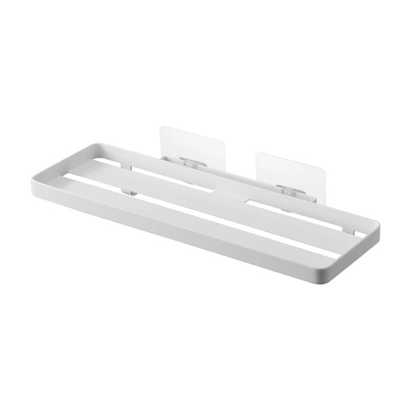 Mat bijela željezna kupaonska polica s postavljanjem bez bušenja Film Hook – YAMAZAKI