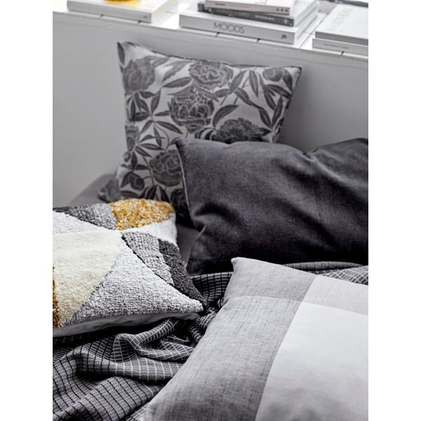 Siva vuna jastuk Södahl geometrijski, 45 x 45 cm-image-2