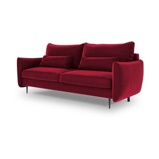 Crveni kauč na razvlačenje s prostorom za odlaganje Cosmopolitan Design Vermont