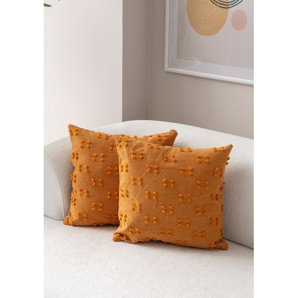 Ukrasne jastučnice u setu 2 kom 43x43 cm Tuffet – Mioli Decor-image-1