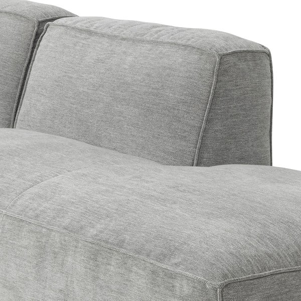 Svijetlosiva modularna kutna garnitura Bonami Selection Fairfield, desni kut, 266 cm-image-1