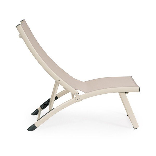 Bež metalna vrtna ležaljka Taylor – Bizzotto-image-2