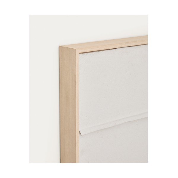 Ručno oslikana/3D slika s okvirom/na platnu 80x100 cm Klis – Kave Home-image-4