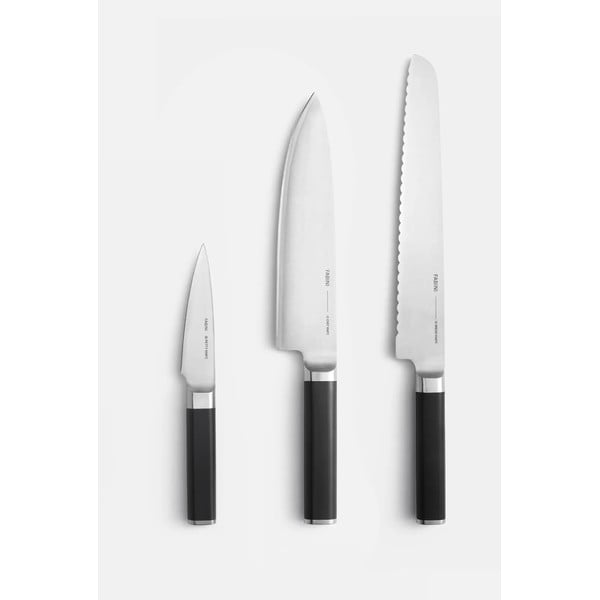 Set noževa 3 kom od nehrđajućeg čelika Trino – FABINI-image-3