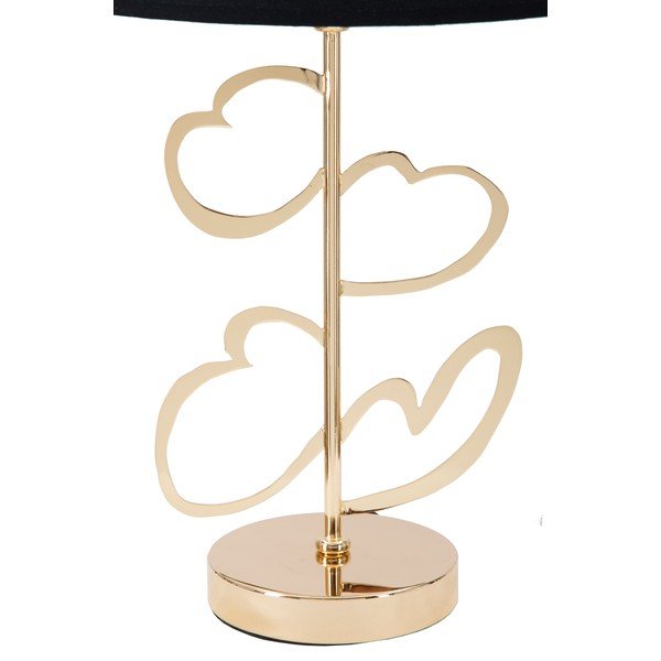 Stolna svjetiljka u crno-zlatnoj boji Mauro Ferretti Glam Heart, visina 61 cm-image-4