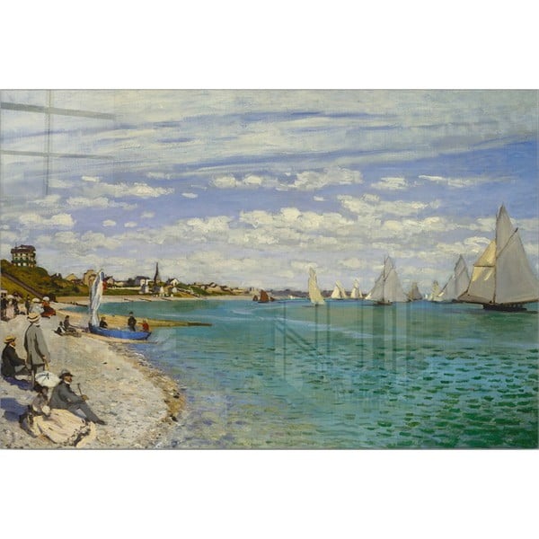 Staklena slika 70x50 cm Claude Monet - Wallity
