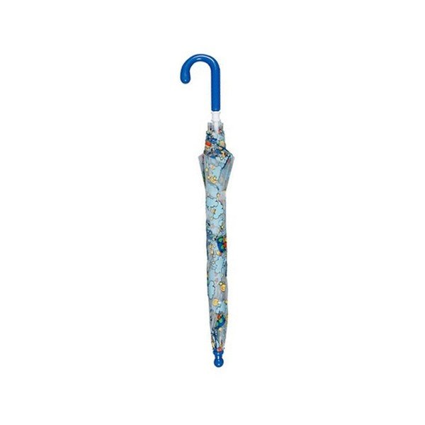 Dječji prozirni štap kišobran s plavim detaljima Ambiance Doppler, ⌀ 70 cm-image-1